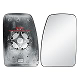 Rétroviseur extérieur gauche de rechange en verre chauffé