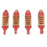 4Pcs RC Voiture Amortisseur En Alliage D'aluminium