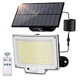 SIGRILL Lampe solaire d'extérieur avec détecteur de