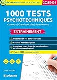 1 000 tests psychotechniques: Édition 2023-2024 – Catégories