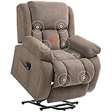 HOMCOM Fauteuil releveur électrique avec Fonction Massage
