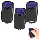 Lot De 3 Télécommandes Pour Portail, Télécommande Pour