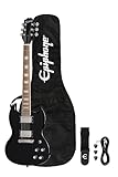 Epiphone Power Players SG 3/4 Taille jeune, Ébène Dark