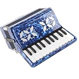 Accordéon à Clavier Basse 22 Touches, 8 Touches, Texture