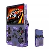AURUM R36S Console de jeu portable, style rétro, 128