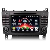 Erisin Autoradio Android 14 avec 8 cœurs, 4 Go de RAM