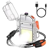 Vicloon Briquet électrique USB à arc plasma, 3 modes,