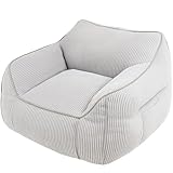 Bananair - Pouf Salon & Chambre en Velours Côtelé -