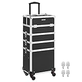 SONGMICS Chariot de maquillage sur roulettes - Organisateur