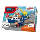 Märklin 072223 Bateau et Grue Portuaire Multicolore