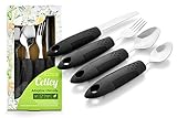 Celley Lot de 4 ustensiles adaptatifs pour personnes
