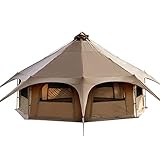 TOMOUNT Tipi Tente en coton pour 6 à 8 personnes, tente