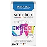 simplicol Teinture textile expert Bleu gentiane | Parfait