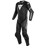 Dainese 1513462_22A_54 Combinaison en cuir Noir mat