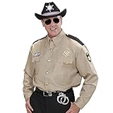 Widmann Costume Shérif Chemise Ranger Western, Texas,