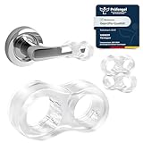 VABNEER Lot de 10 butées de porte en silicone PVC souple