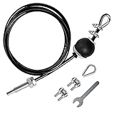 LFJ Câble de Gymnastique, Corde Fil d'acier de Remise