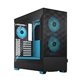 Fractal Design Pop Air Tower Noir, Cyan
