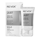 REVOX B77 - Just Azelaic Acid 10%, 30 ml, Crème Éclaircissante