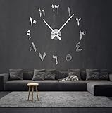 R&M Orient Grande horloge murale arabe 3D - Moderne
