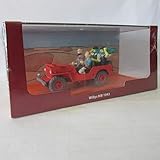 La Jeep willys MB 1943 1/43 TINTIN au pays de l'or