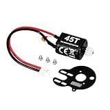 INJORA Moteur brossé 45T 030 avec support et pignon