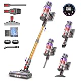 coovy SU7 Aspirateur Balai sans Fil 580W/45Kpa/75Mins,