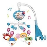 AmyBenton Mobile Musical bébé - Mobile pour Lit Bébé
