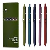 UIXJODO Lot de 5 stylos à encre gel japonaise de 0,5