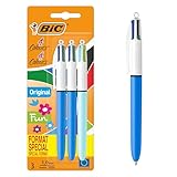 BIC 4 Couleurs Original et BIC 4 Couleurs Fun Stylos-Bille