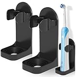 HOMMAND Porte Brosse à Dents Electrique Lot de 2, Support