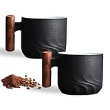 Lot de 2 tasses à expresso (2 x 70 ml) - En céramique