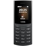 Nokia 105 4G 2e édition (2024) (écran 1,77", batterie