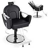 RELAX4LIFE Fauteuil Coiffure Inclinable | Chaise de