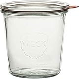 Weck Bocal de mise en conserve de 500 ml (bocaux de