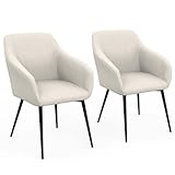 IDMarket - Lot de 2 chaises de salle à manger, chaises