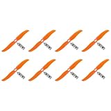 QUARKZMAN 5030 Hélices 5x3 Prop 2-Vane Aile Fixe Orange