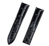 Calfskin véritables bracelets de montre en cuir de