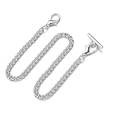 Kiuiom Chaîne Gilet,Chaîne pour Montre À Gousset,Chaîne