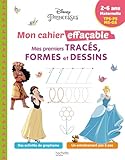 Mes premiers tracés, formes et dessins Disney Princesses: