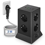 Multiprise avec USB C, Prise de Courant Tour Prise