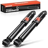 Frankberg Lot de 2 amortisseurs à gaz pour essieu arrière