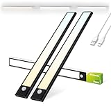 Brendz Armoire Detecteur Mouvement, Reglette LED Rechargeable