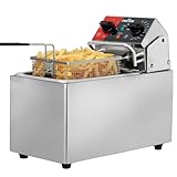 CROSSON Friteuse électrique 4L avec tête de friteuse