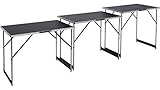 Meister 4357760 Table multifonction 3 pièces – Charge