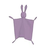Doudou avec tête de lapin, tulle double couche en 100