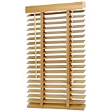 Sekey Store vénitien en bois de 50 mm - En bois véritable