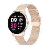 LUNIQUESHOP Montre Connectée Ronde LSFIT | Montre tactile