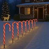 Valiant Fun Lot de 8 guirlandes de Noël en forme de