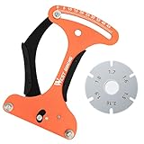 Outinhao Tensiomètre pour rayons de vélo, compteur